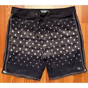 O'neill Superfreak Stars & Stripe Board Shorts Mens 36 8" Swim Trunks